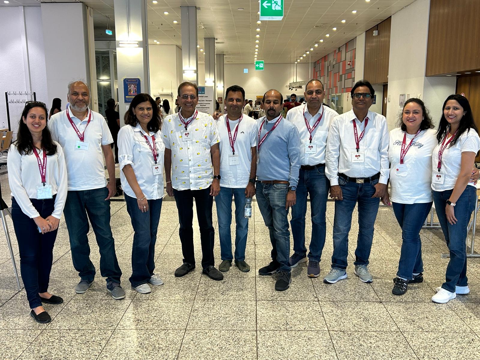 Volunteer team group photo