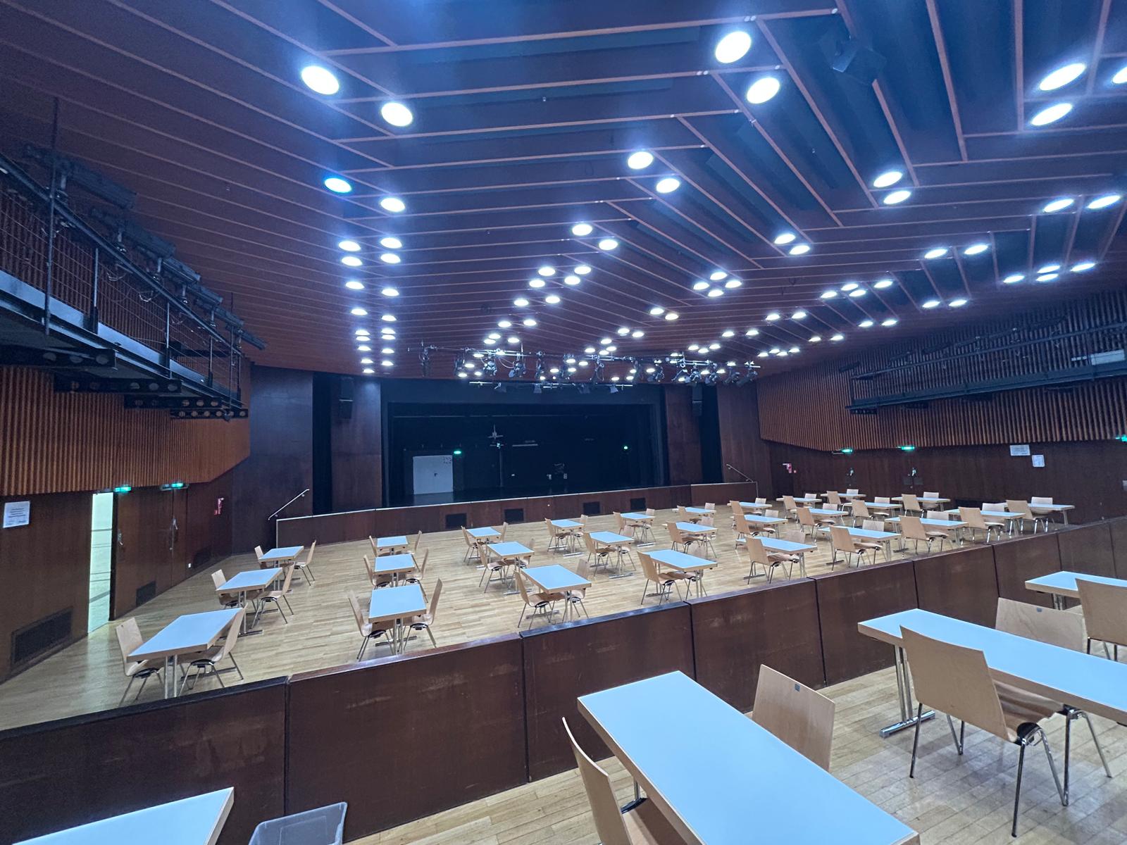 Frankfurt event hall interior
